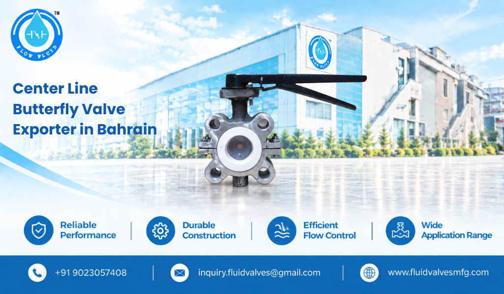 Center Line Butterfly Valve Exporter In Bahrain 