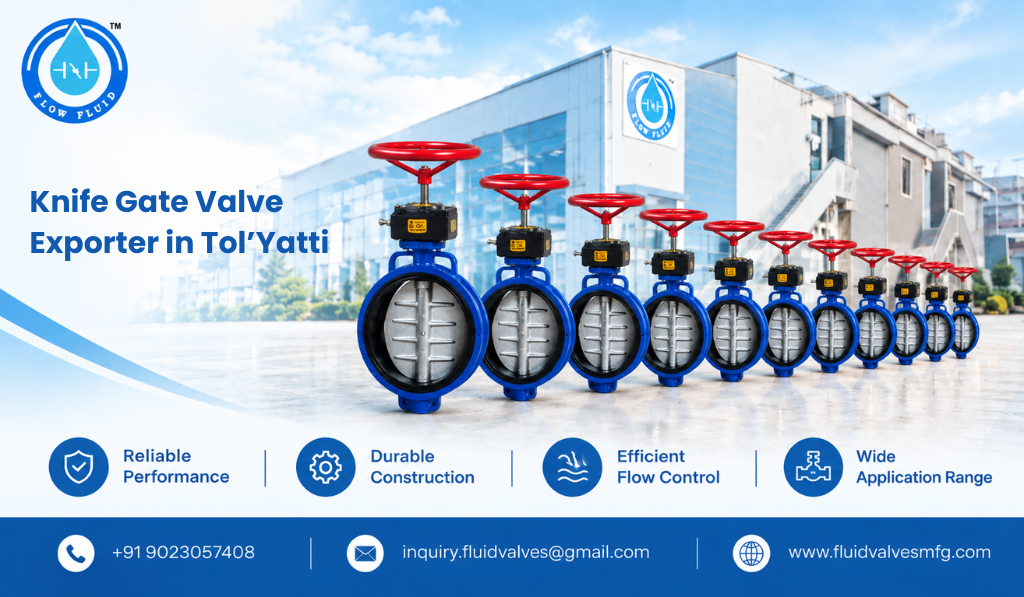 Knife Gate Valve Exporter in Tol’yatti