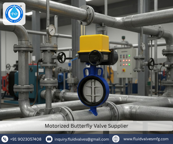 Motorized Butterfly Valve Supplier