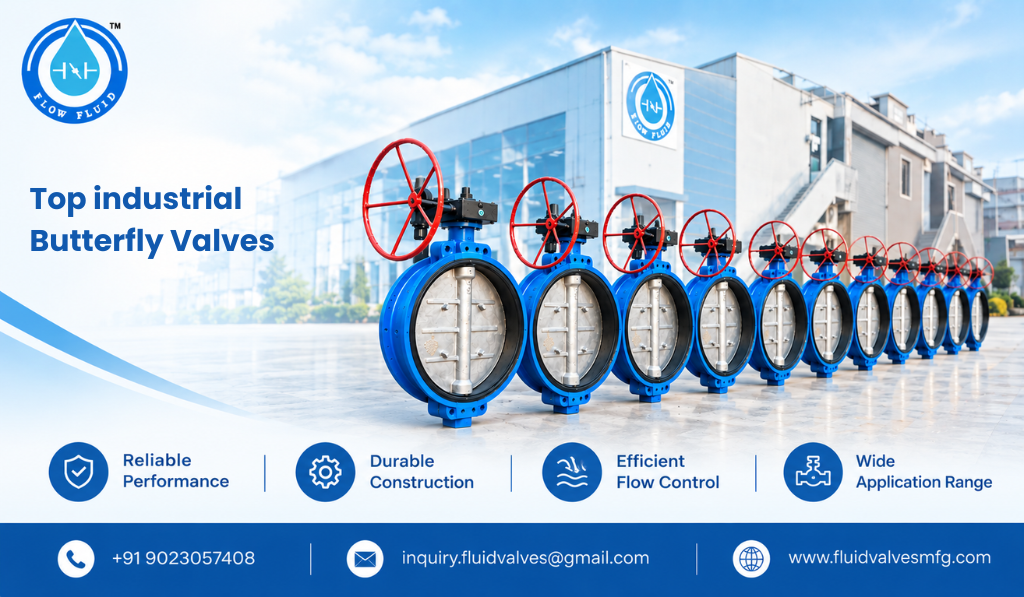 Top Industrial Butterfly Valves Manufacturers in India